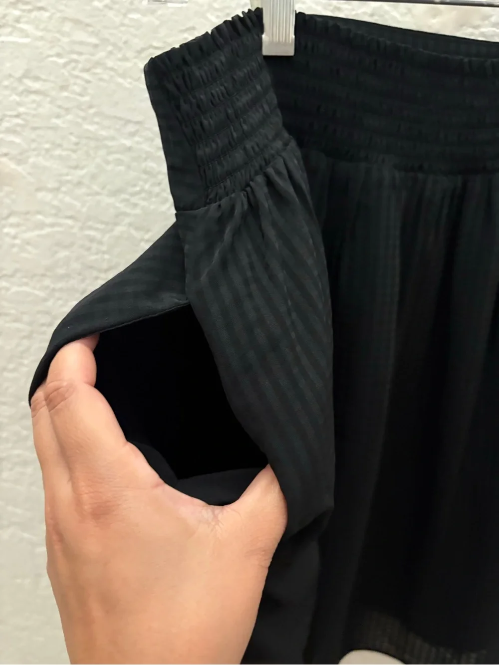 a new day Black Circle Skirt